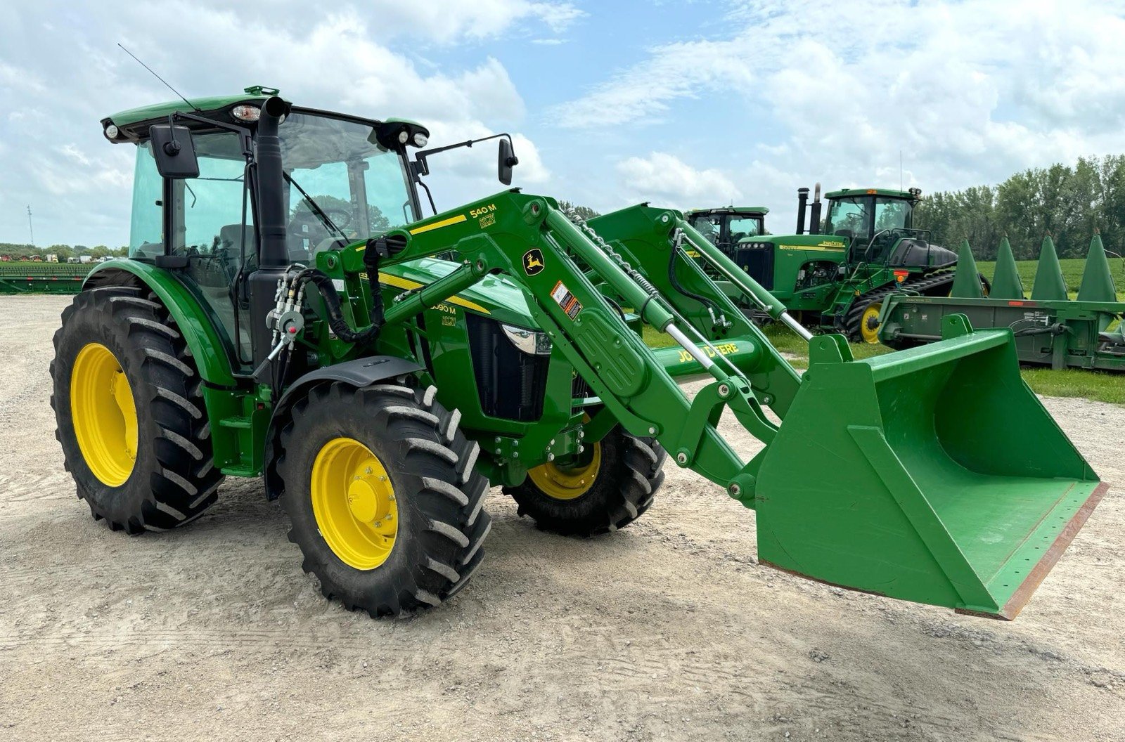 John Deere tractor at ClearYard Tractor